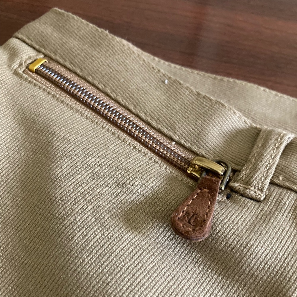 Women’s Ralph Lauren No Pocket Khaki Riding Pants - Picture 5 of 5